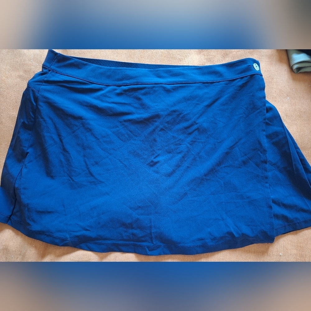 Puma Womens Resort Wrap Skirt size XL Navy Blue New with tags - Picture 4 of 6